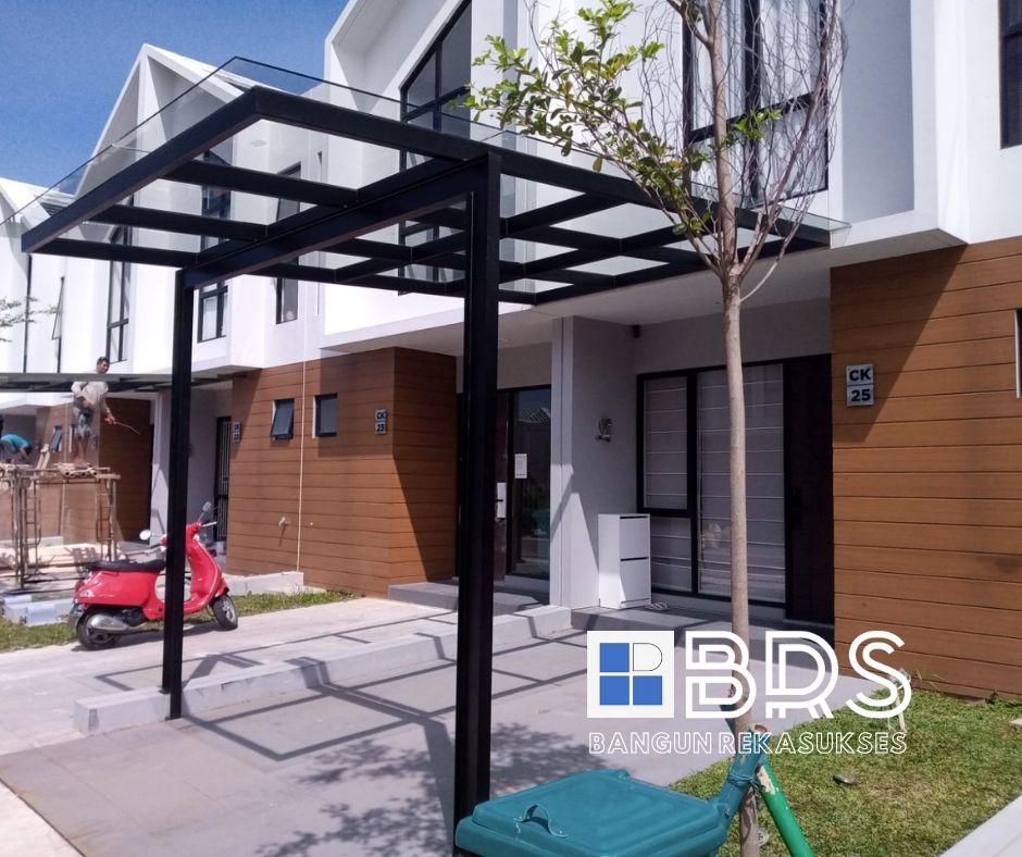 Jual Kanopi Kaca Tempered