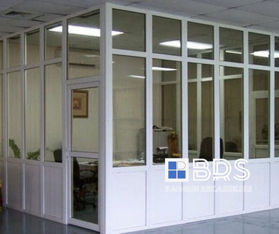 Partisi Kaca Aluminium