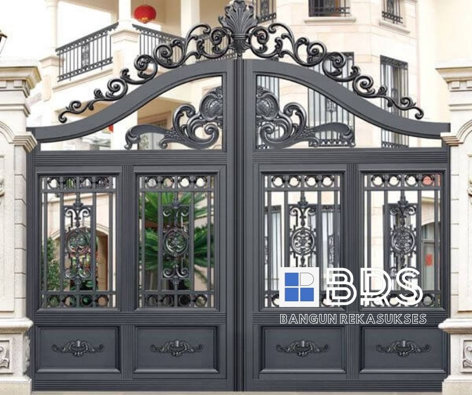 Pintu Pagar Besi Tempa