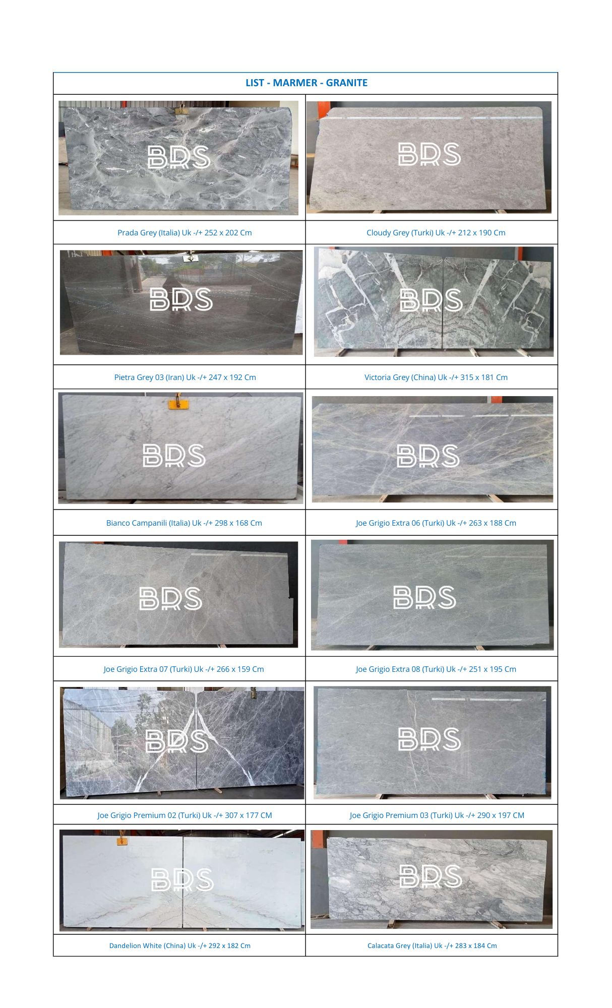 Harga Marmer Slab