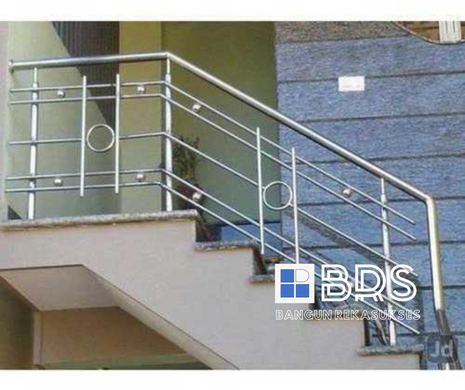 Railing Tangga Stainless 304