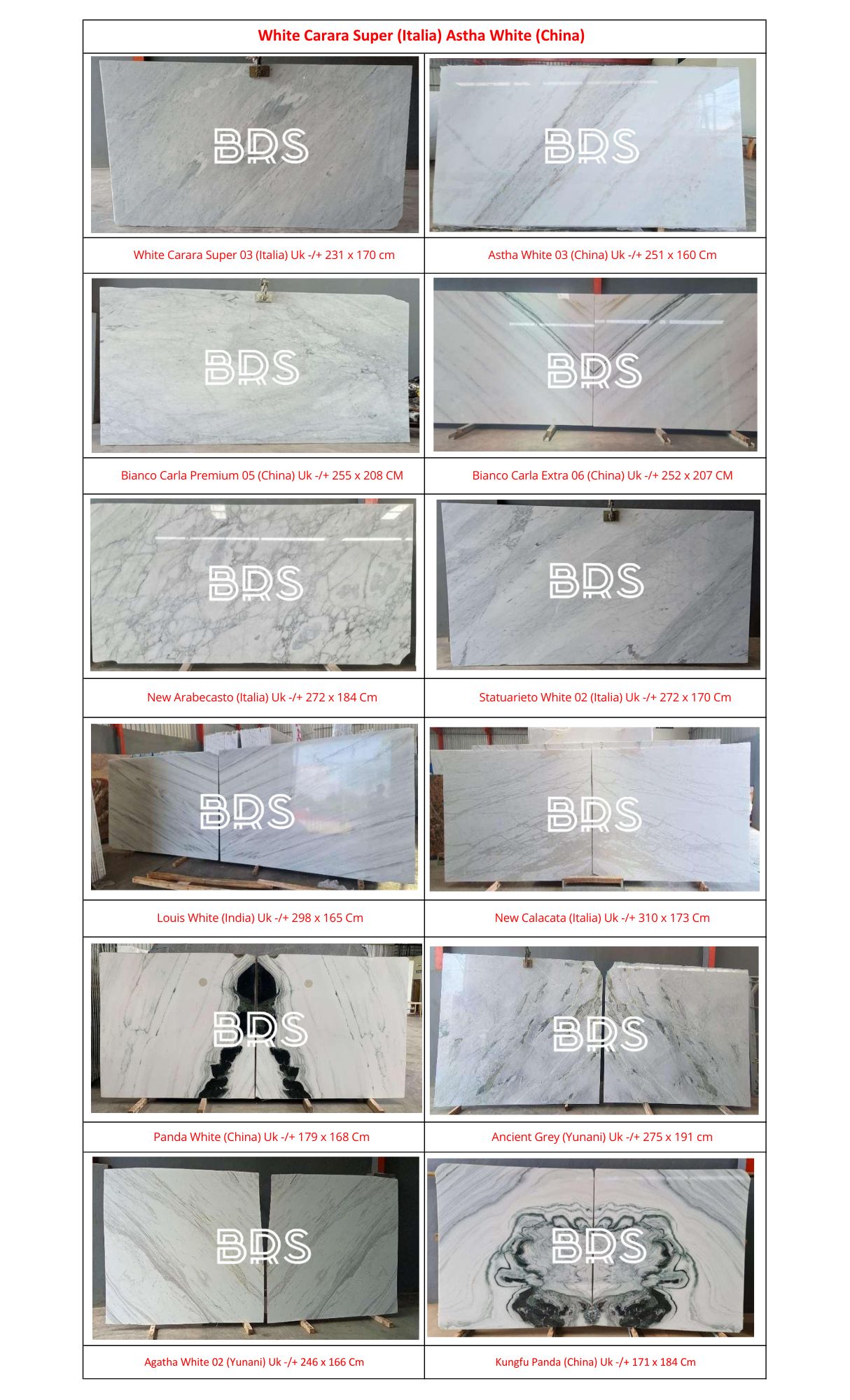 Jual Marmer Carrara