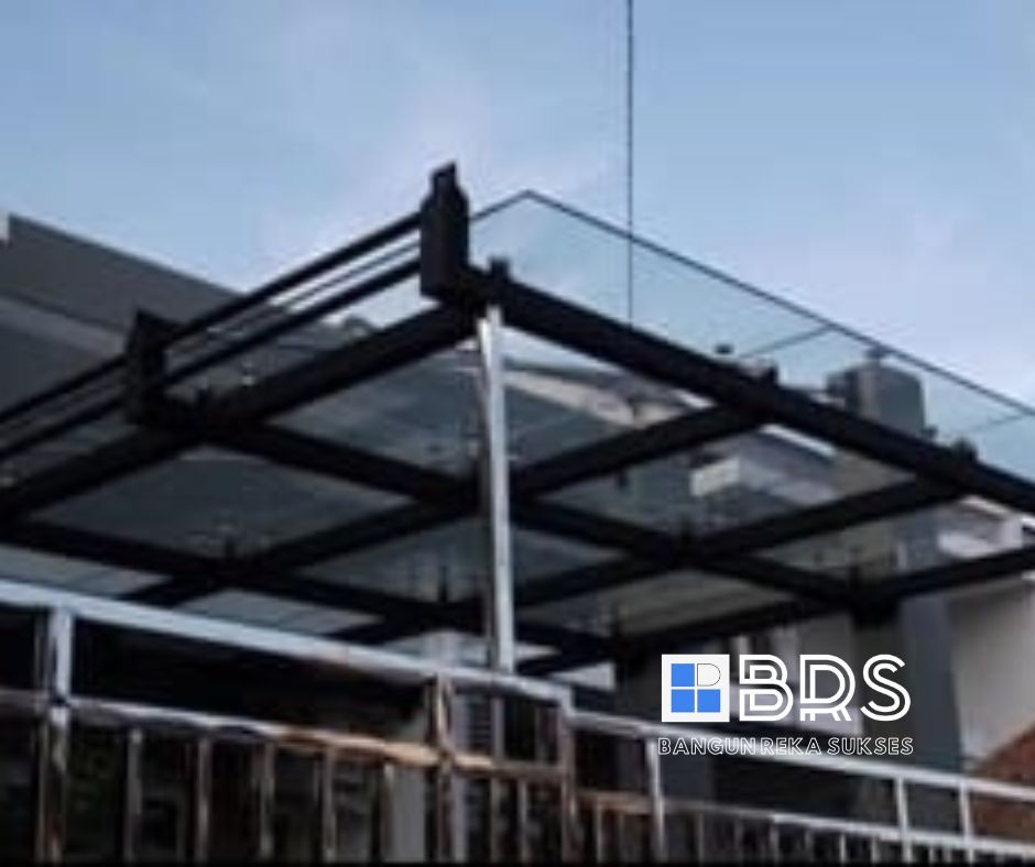 Harga Kanopi Kaca Laminated Spider