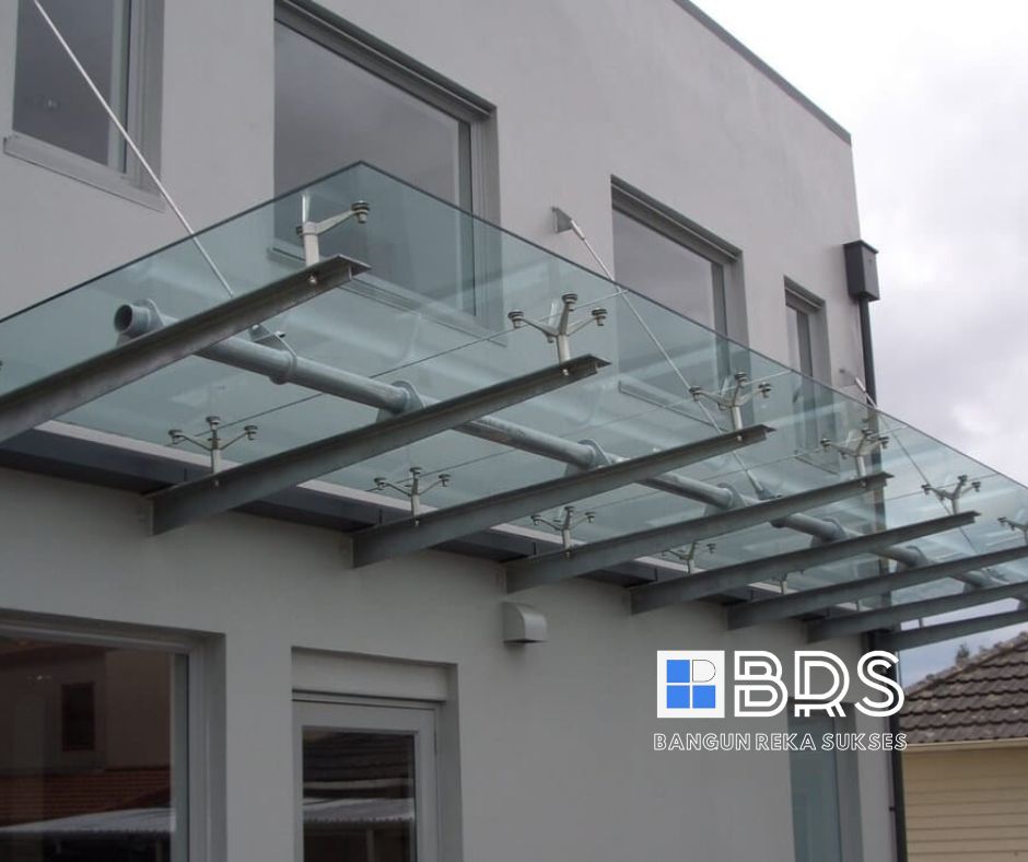 Harga Atap Kaca Tempered Spider