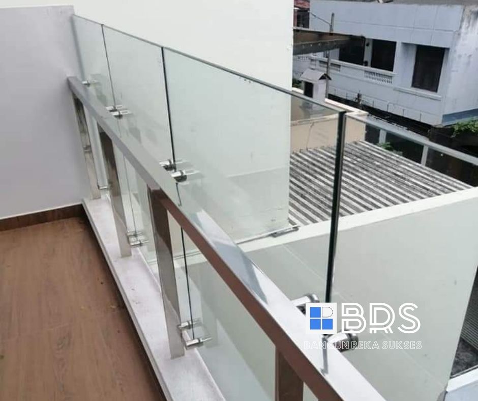 Harga Railing Kaca Stainless SUS304