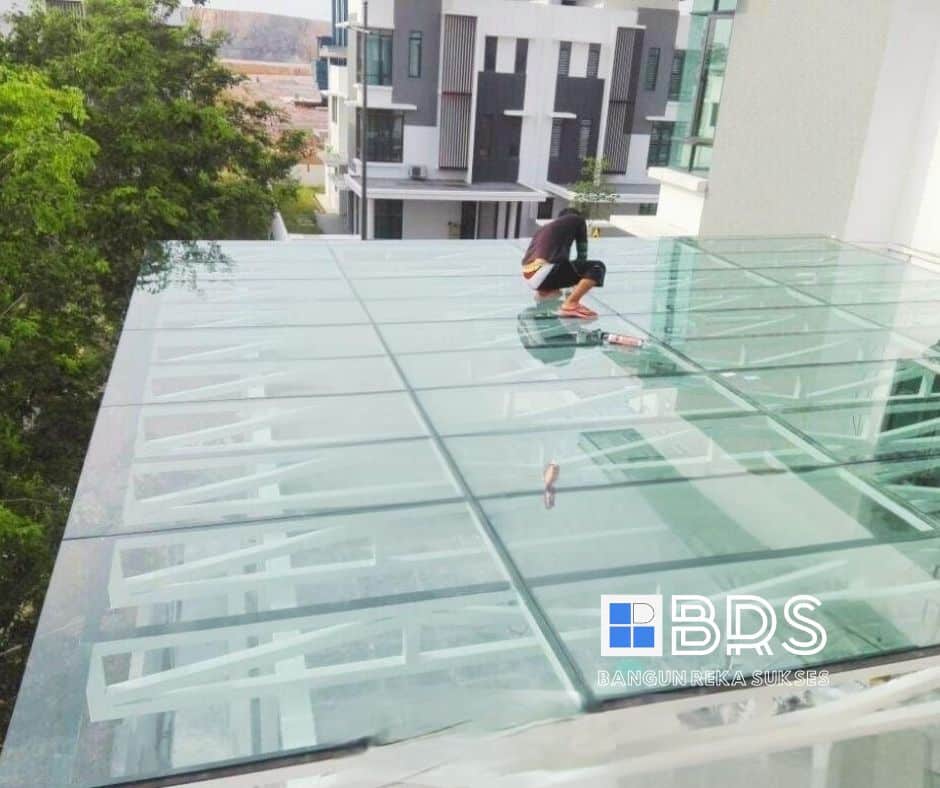 Jasa Cuci Atap Kanopi Kaca