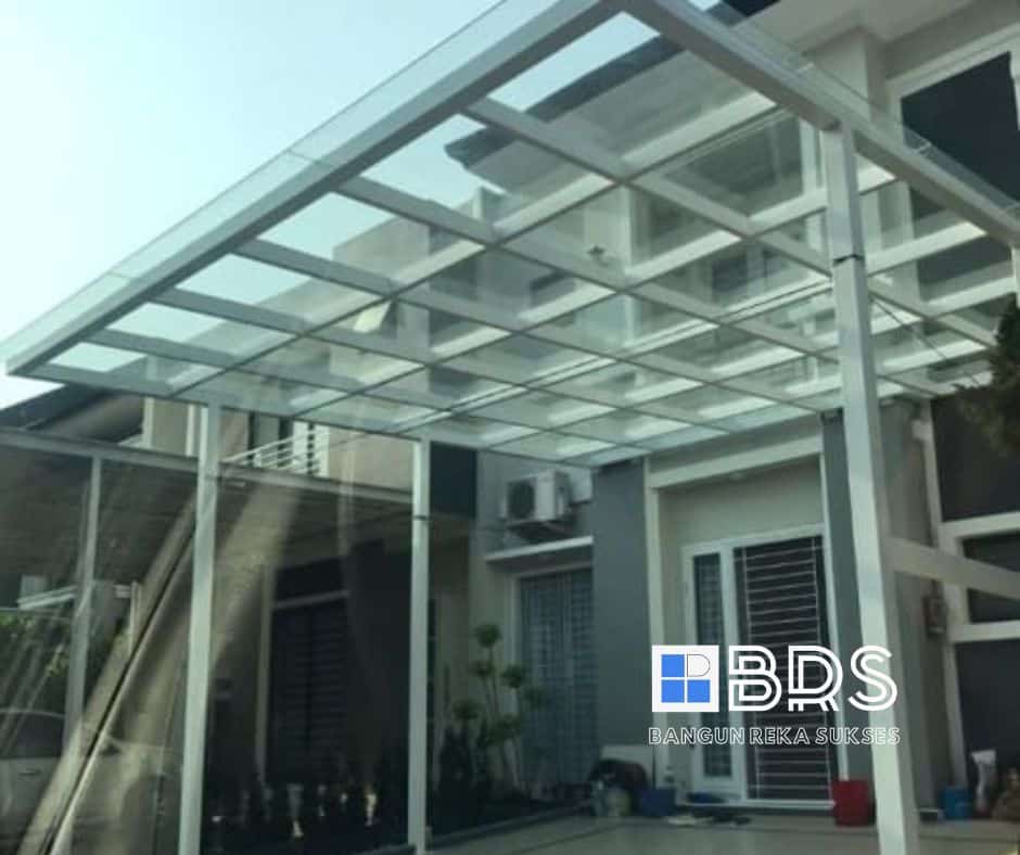 Carport Kaca Laminated
