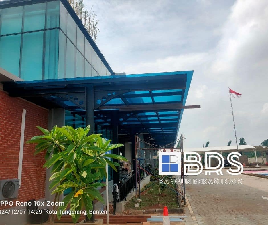 Harga Carport Kaca Tempered