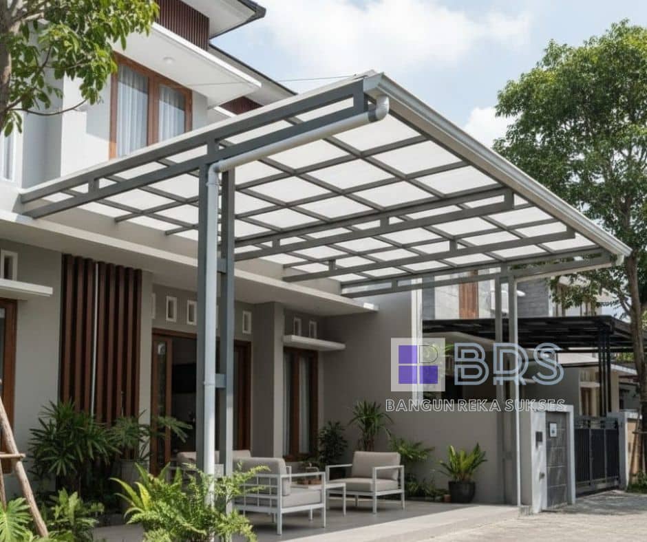 Kanopi Alderon Warna Gading