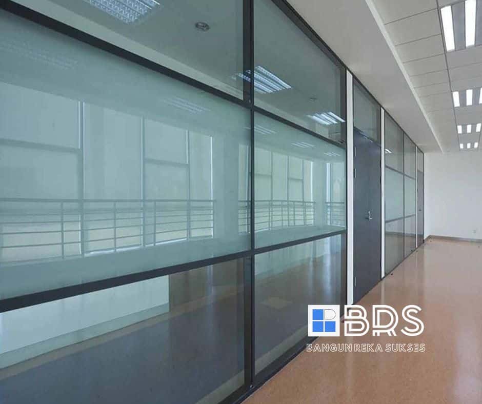 Partisi Alumunium Kaca